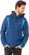 Kurtka męska Hi-Tec Kurtka męska Softshell Fano Blue print/Victoria blue/High risk red r. M 1