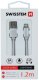 Swissten SWISSTEN Kabel do ładowania USB Lightning 1,2m 3A 14