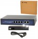 Switch Utepo SWITCH POE DO KAMER 4xPOE 100Mbps 2xUpLINK 75W BLOW Extend mode 1