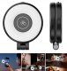 Lampa pierścieniowa Ulanzi Lampa Lampka Led Na Magsafe Do Telefonu Selfie Vlog Usb-c Ulanzi / Lm21 / Czarny 1