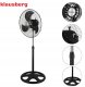 Termowentylator Klausberg WENTYLATOR WIATRAK PODŁOGOWY BIURKOWY ŚCIENNY 3w1 KLAUSBERG KB-9042 6