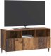 vidaXL vidaXL Szafka pod telewizor z szufladą Stare drewno 102 x 34,5 x 50 cm 2