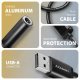 Kabel USB Axagon AXAGON ADA-HA, adapter audio USB-A na jack 3,5 mm Hi-Res DAC, 384 kHz / 32 bit, stereo 2