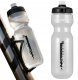 RockBros Bidon rowerowy Rockbros 750 ml - przezroczysty z czarnym ustnikiem 1