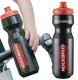 RockBros Bidon rowerowy Rockbros 750 ml - przezroczysto-czarny z czerwonym ustnikiem 2