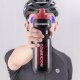 RockBros Bidon rowerowy Rockbros 750 ml - przezroczysto-czarny z czerwonym ustnikiem 3