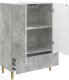 vidaXL vidaXL Bufet Betonowy szary 66 x 34,5 x 95 cm Drewno inżynieryjne 2