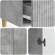 vidaXL vidaXL Bufet Betonowy szary 66 x 34,5 x 95 cm Drewno inżynieryjne 6
