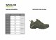 Stalco Półbut skóra zamszowa wstawki OXFORD membrana WATERPROOF podeszwa antypoślizgowa olejoodporna lekki wkładka pianka EVA  miechowy język oliwkowe DEFENDER LOW OB SR FO 38 2
