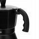 Kawiarka Altom Kawiarka aluminiowa zaparzacz do kawy czarny na 3 filiżanki 150ml 5