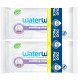 WaterWipes BIO* chusteczki nawilżane dla dzieci z ekstraktem z lawendy 2x60szt. 1