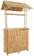 Garden4You Stół barowy na zewnątrz Naturalny 115 x 95 x 214 cm Bambus 1