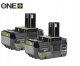 Ryobi 201805 RYOBI 2 akumulatory 4.0Ah Lithium+ 18V ONE+ RB1840X2 2