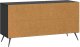 vidaXL vidaXL Szafka pod telewizor Czarny 99 x 34,5 x 50 cm 6