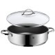 Patelnia WMF wmf consumer electric Patelnia do serwowania 28cm (stainless steel, with glass lid) 2