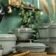 STAUB Staub La Cocotte 24cm round Eukaliptus Cast Iron 8