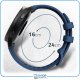 ChronSmarta Pasek ChronSmarta do smartwatch'a Garmin Forerunner 255S 265S Venu 2S 3S Vivomove (Czarny) 4