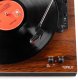 Gramofon Audizio Gramofon z głośnikami i BT Tupelo ciemne drewno Audizio one size 11