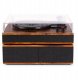 Gramofon Audizio Gramofon z głośnikami i BT Tupelo ciemne drewno Audizio one size 6