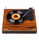 Gramofon Audizio Gramofon z głośnikami i BT Tupelo ciemne drewno Audizio one size 8