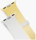 Uniq Pasek UNIQ Revix IV Premium do Apple Watch 42/41/40mm Edition Reversible Magnetic biały-żółty 3