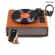 Gramofon Audizio Gramofon HIFI BT Laredo ciemnobrązowy Audizio one size 11