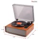 Gramofon Audizio Gramofon HIFI BT Laredo ciemnobrązowy Audizio one size 12