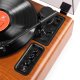 Gramofon Audizio Gramofon HIFI BT Laredo ciemnobrązowy Audizio one size 19