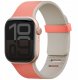 Uniq Pasek UNIQ Revix IV Premium do Apple Watch 49/46/45/44mm Edition Reversible Magnetic różowy-beżowy 2