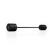 Marbo Sport Sztanga prosta gumowana 55 kg MARBO SPORT czarny mat 3