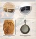 Patelnia KitchenCraft Patelnia żeliwna z deską do serwowania - okrągła 2