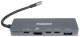 HUB USB PremiumCord PremiumCord Adaptér USB-C na 4K@60Hz HDMI + 10G USB3.2 A + 10G 2x USB-C + PD 1