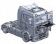 WITTMAX 1:24 Scania S770 4x2 normal roof 'grey cab' 5