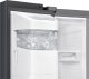 Lodówka Samsung Samsung RS70F65KEF, Freestanding, American door, Black, 2 door(s), Premium Black Steel, Inside 8