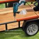 Vevor Podnośnik klapy przyczepy 163 kg dwustronny regulowany do rampy 7
