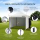 Goodhome Namiot ogrodowy 3x3m z ściankami składany pawilon pop-up torba plaża ogród 6