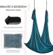 Monroe Hamak aerial yoga 5m z osprzętem 100gsm nylon do treningu zielony 7