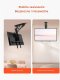 Premium Uchwyt TV sufitowy elektryczny 3265" regulowany motorized flip-down 5