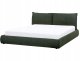 Beliani Łóżko wodne VINAY 180 x 200 cm Ciemnozielony 2