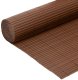 Springos Osłona PVC maskująca na balkon, taras, ogrodzenie 500x140 cm brązowa UNIWERSALNY 12