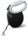 Hilton HILTON SMART DOG TAPE XL CZARNO-SZARA SMYCZ AUTOMATYCZNA 7M DLA PSA DO 40KG 4