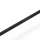 Marbo Sport Sztanga prosta gumowana 35 kg MARBO SPORT czarny mat 2