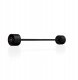 Marbo Sport Sztanga prosta gumowana 35 kg MARBO SPORT czarny mat 3