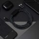 Satechi Kable USB-C / 2xUSB-C Native Union Belt Cable 2in1 2m 140W (cosmos) 2