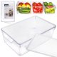 Aptel Organizer do lodówki z pokrywką 32,5x20x10,5 cm 7