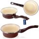 Emalia Pleszew Rondel emaliowany BROWN 12 cm, 350 ml 7