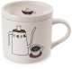 Lumarko Kubek z pokrywką porcelanowy 420 ml 1