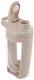 Triton Shaker treningowy z kulką tritan beżowy szczelny 700 ml 4