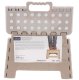 Deco4Home Schodek antypoślizgowy beżowy 120 kg 32x25x22 cm 6