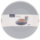 STALMAN Talerze obiadowe płytkie plastikowe szare SANDY 23,5 cm 6 szt. 6
